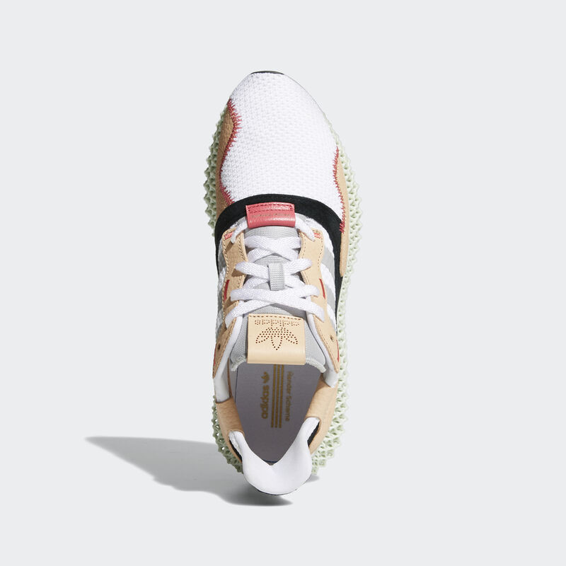 Hender Scheme x adidas ZX 4000 4D White | F36048 | Grailify